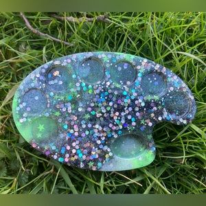 Epoxy Resin Paint Palette